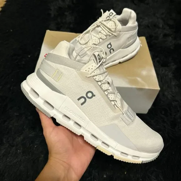 ON CLOUDNOVA Sand Fog running athletic training lace up shoes sneakers women's 8 - Picture 6 of 6